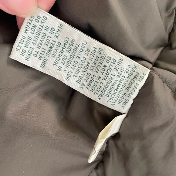 L.L. Bean Women’s Baxter State Parka Goosedown Olive Green Coat $329 M Petite - Picture 11 of 13